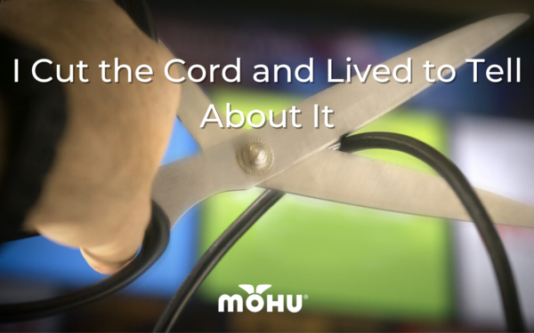 hands holding scissors, cutting a cord, I Cut the Cord and Lived to Tell About It, Mohu