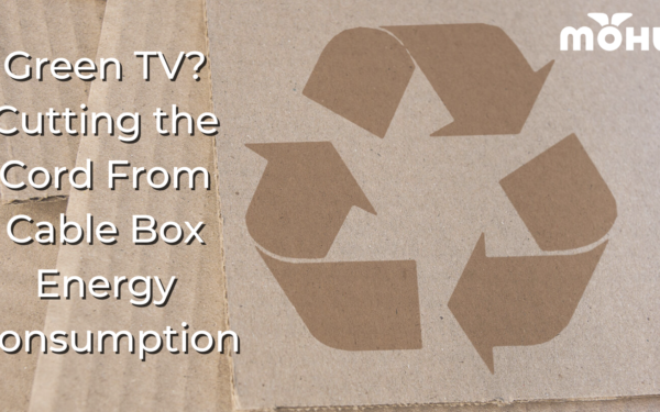 Recycling mark on cardboard boxes, Green TV Cutting the Cord From Cable Box Energy Consumption, Mohu