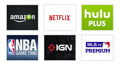 PlayStation®4 - Entertainment Apps- Amazon, Netflix, Hulu Plus, NBA Game Time, IGN, MLB.TV PREMIUM
