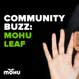Community Buzz: Mohu Leaf, Hand on the ear to listen