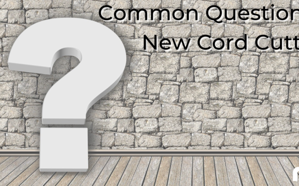 Question mark on a brick wall, Common Questions from New Cord Cutters, Mohu logo