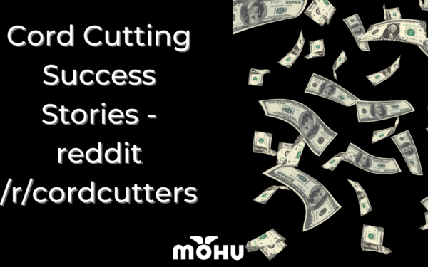 Money flying off page, Cord Cutting Success Stories - reddit rcordcutters, Mohu logo