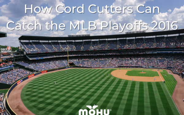 Baseball field, How Cord Cutters Can Catch the MLB Playoffs 2016 with Mohu logo