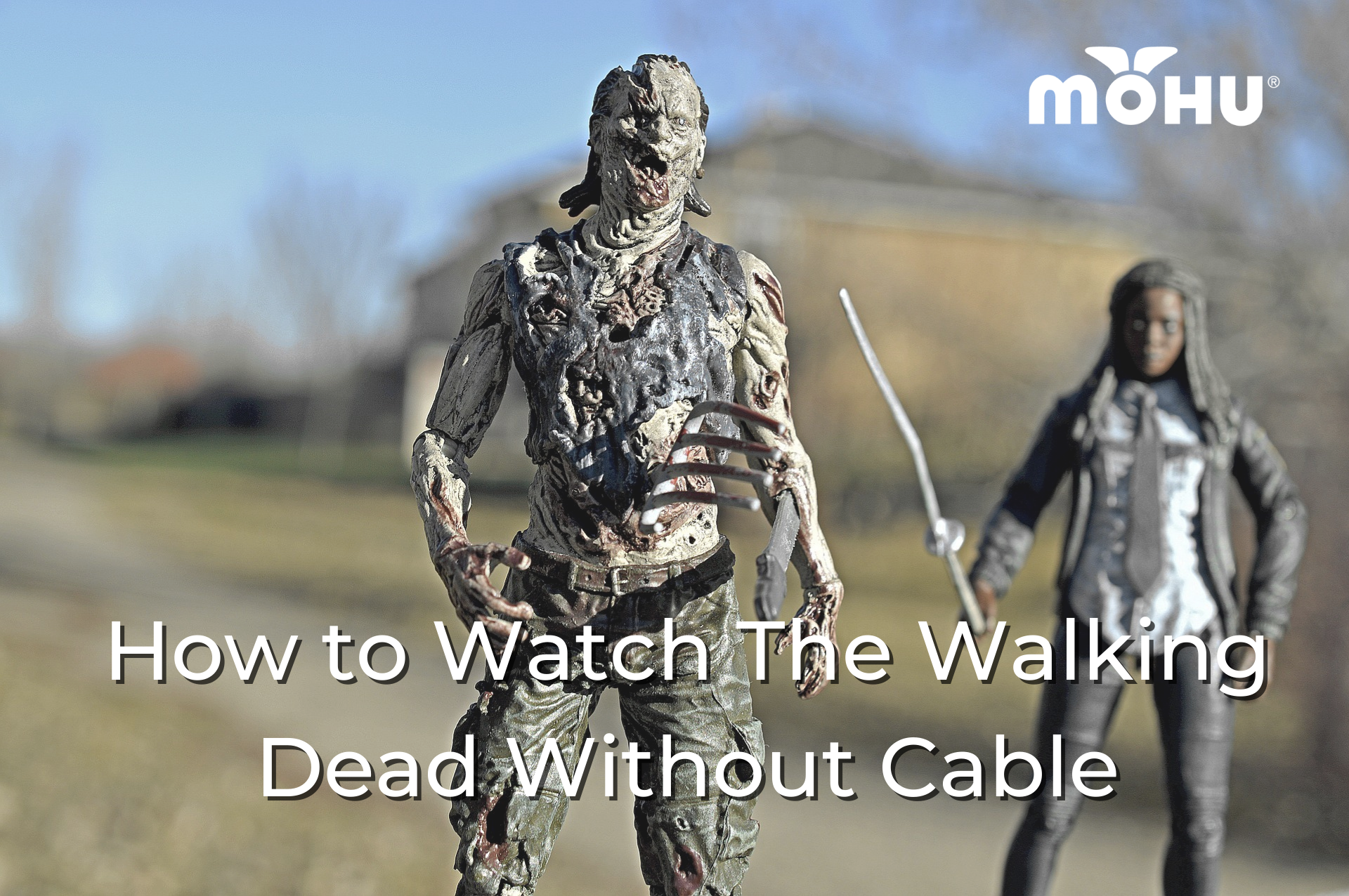 How to Watch The Walking Dead Without Cable with Mohu logo
