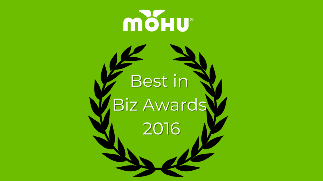 Mohu Wins Gold (Again) in Best in Biz Awards 2016 Mohu