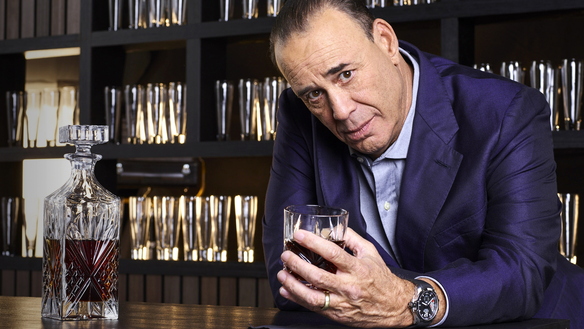 Bar Rescue cast image, sitting at a bar