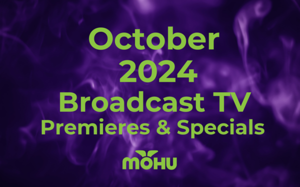 October 2024 Broadcast TV premieres and specials cover image