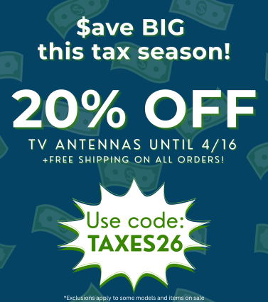 Save BIG this Tax Season with 20% off! Use Code TAXES26 until 4/16 to save.